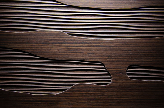 Python Fineline Oak chocolate | Wood veneers | VD Holz in Form
