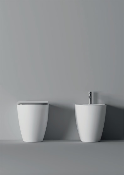 Vaso Form a terra Square | WC | Alice Ceramica