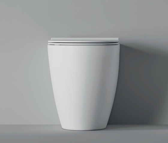 Vaso Form a terra Square Traslato | WC | Alice Ceramica