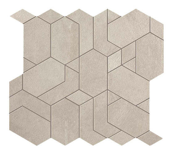 Boost White Mosaico Shapes | Carrelage céramique | Atlas Concorde