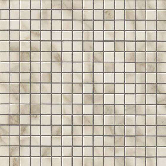 Marvel Royal Calacatta Mosaico Q | Ceramic tiles | Atlas Concorde