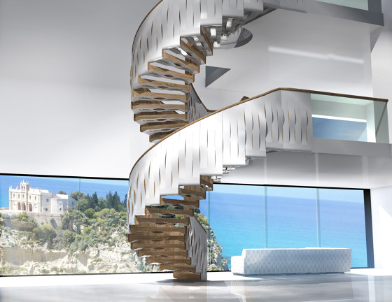 Helical Wave | Staircase systems | Siller Treppen