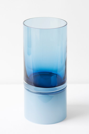 Pair Vessel 6.5 Blue Palette | Vases | SkLO