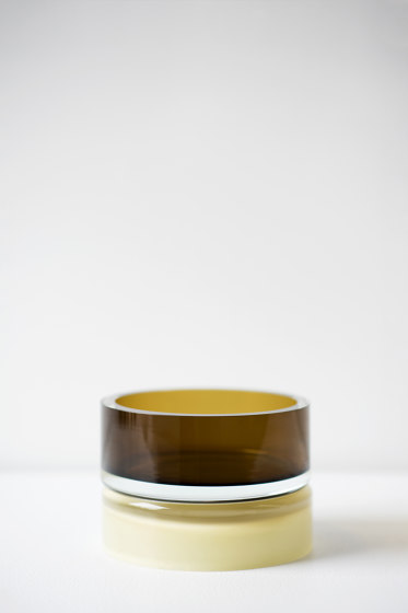 Pair Vessel 6.5 Yellow Palette | Vases | SkLO