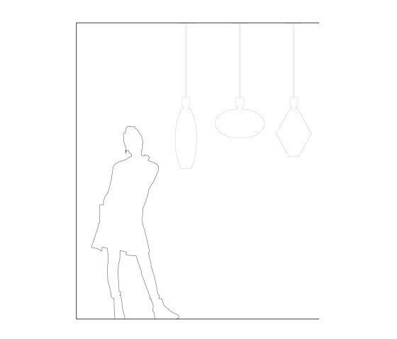 Reflect Pendant Shape 2 | Suspended lights | SkLO