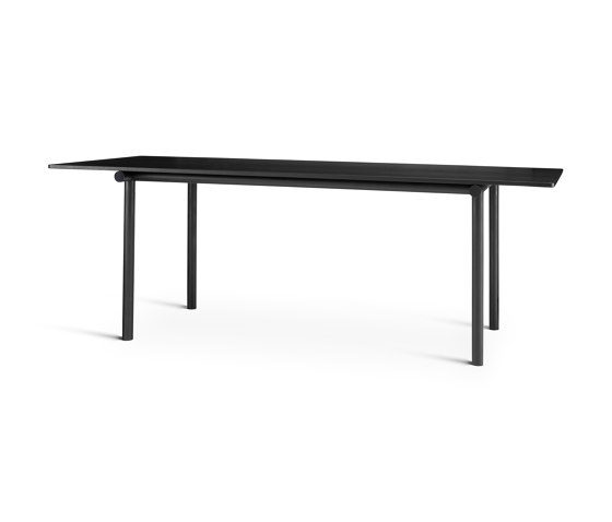 Tubby Tube Table | Black with Black Frame | Tables de repas | Please Wait to be Seated