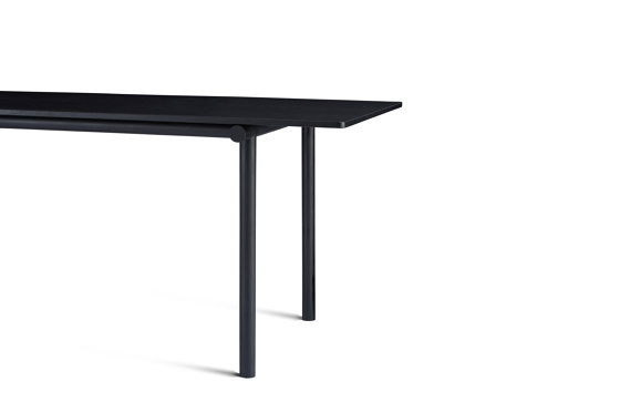 Tubby Tube Table | Black with Black Frame | Tables de repas | Please Wait to be Seated