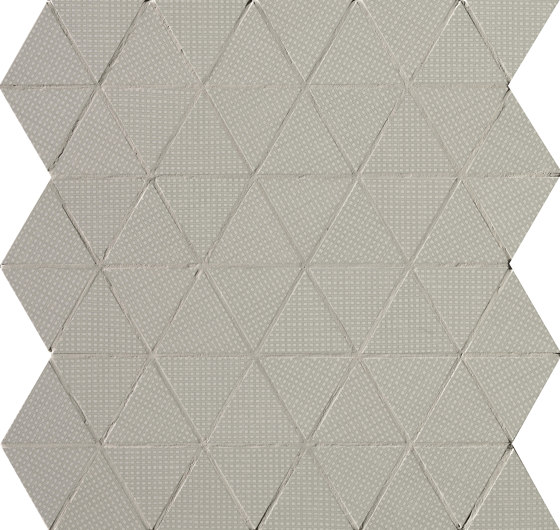 Pat Grey Triangolo Mosaico | Mosaïques céramique | Fap Ceramiche