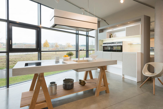 dade WERKKÜCHE concrete kitchen | Îlots de cuisine | Dade Design AG concrete works Beton