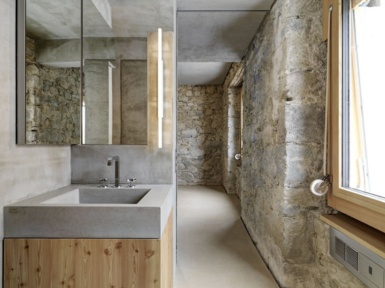 Concrete in Bath | Design Examples | Wash basins | Dade Design AG concrete works Beton