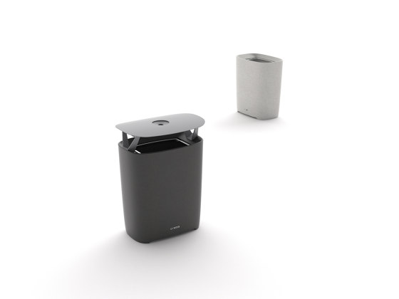 better | Abfallbehälter mit Schutzdach | Abfallbehälter / Papierkörbe | mmcité