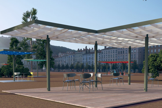 pin system | Shelter | Bus stop shelters | mmcité