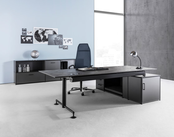 M1-Desk black edition | Desks | Dauphin Home