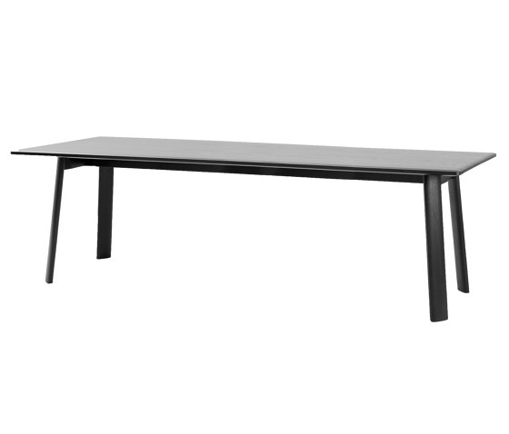 Alle Conference Media Table 250 cm / 98" Black | Dining tables | Hem Design Studio