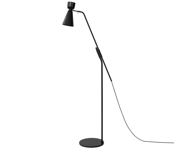Alphabeta Floor Lamp (EU/UK Plug) Black | Free-standing lights | Hem Design Studio