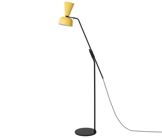 Alphabeta Floor Lamp (EU/UK Plug) Yellow | Free-standing lights | Hem Design Studio