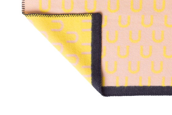 Arch Throw Arch Yellow/Pink | Plaids | Hem Design Studio
