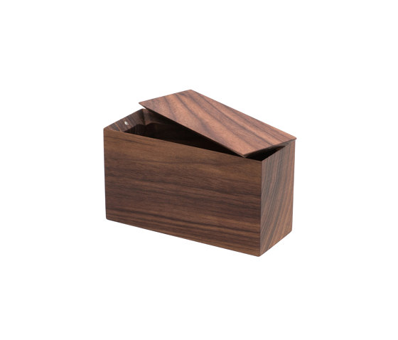 Gemma Box Tall American Walnut | Behälter / Boxen | Hem Design Studio