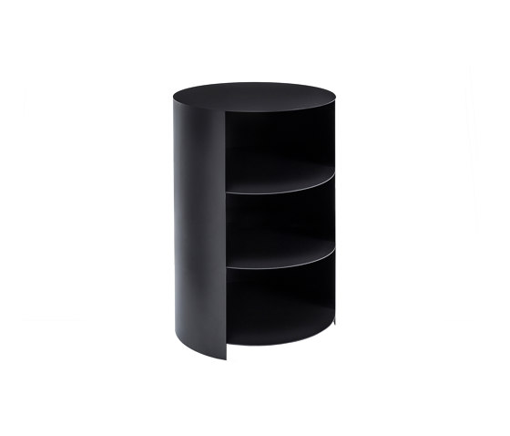 Hide Pedestal Black | Comodini | Hem Design Studio