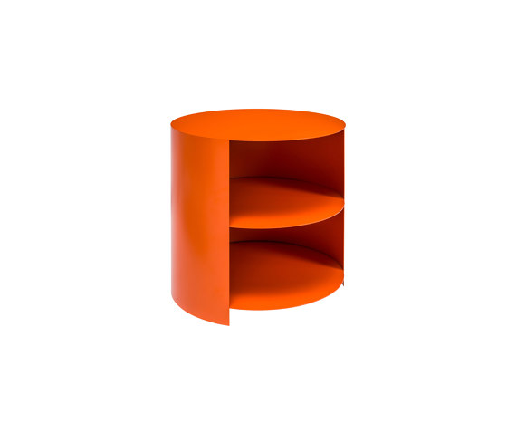 Hide Side Table Bright Orange | Mesillas de noche | Hem Design Studio