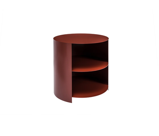 Hide Side Table Rust Red | Tables de chevet | Hem Design Studio