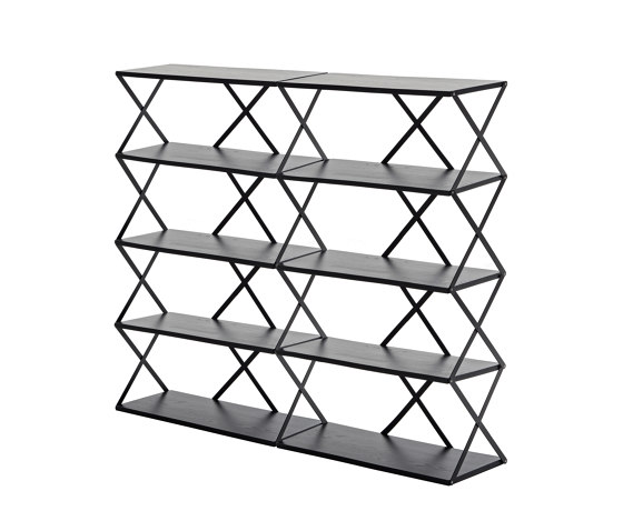 Lift 10 Shelf Black | Scaffali | Hem Design Studio