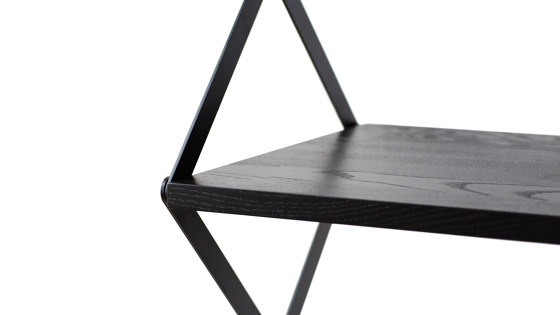Lift 3 Shelf Black | Étagères | Hem Design Studio
