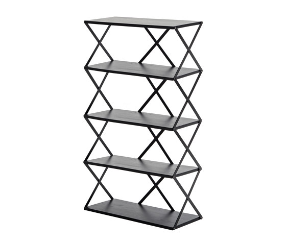 Lift 5 Shelf Black | Estantería | Hem Design Studio