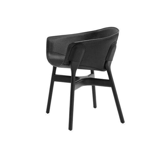 Pocket Armchair Black / black | Chairs | Hem Design Studio
