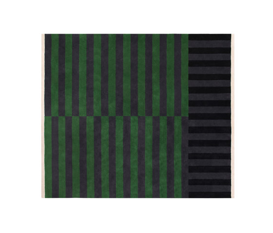 Stripe Rug Verdure | Tapis / Tapis de designers | Hem Design Studio