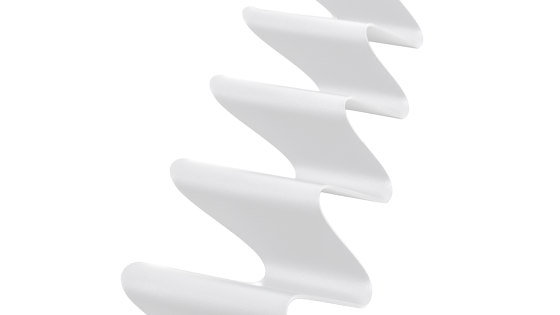 Ripple Coat Hanger Signal white | Hook rails | Hem Design Studio