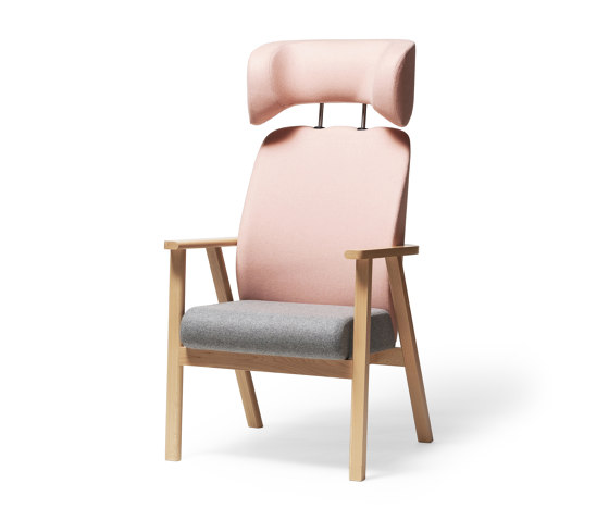 Santiago Relaxation Armchair with Headrest | Armchairs | TON A.S.