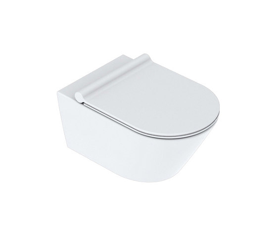 Zero Wc Newflush 55x35  Satin White | Inodoros | Ceramica Catalano