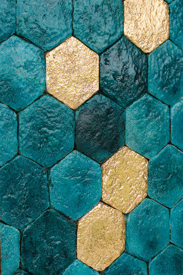 Lustro Antico Rubboli 1873 | Smeraldo | Piastrelle ceramica | Cotto Etrusco