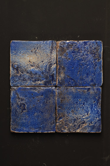 Medioevo | Blu | Piastrelle ceramica | Cotto Etrusco