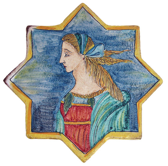Medioevo | Decori Affreschi 16 | Ceramic tiles | Cotto Etrusco