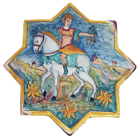Medioevo | Decori Affreschi 17 | Piastrelle ceramica | Cotto Etrusco