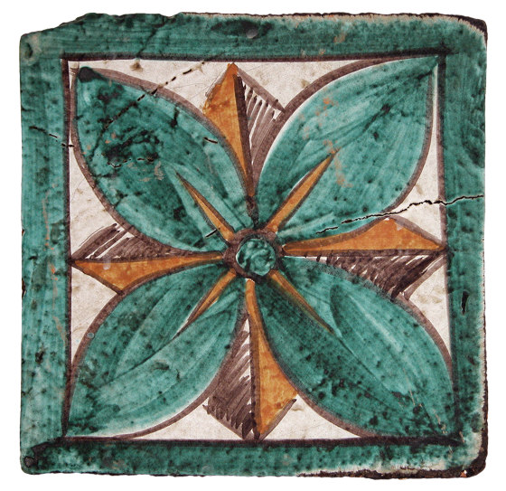 Medioevo | Decori Classici 09 | Piastrelle ceramica | Cotto Etrusco