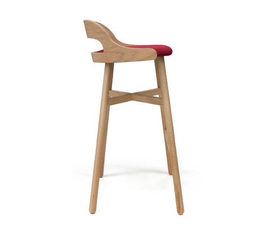 Be Wood Stool chair 4 veneer legs | Sgabelli bancone | Dynamobel