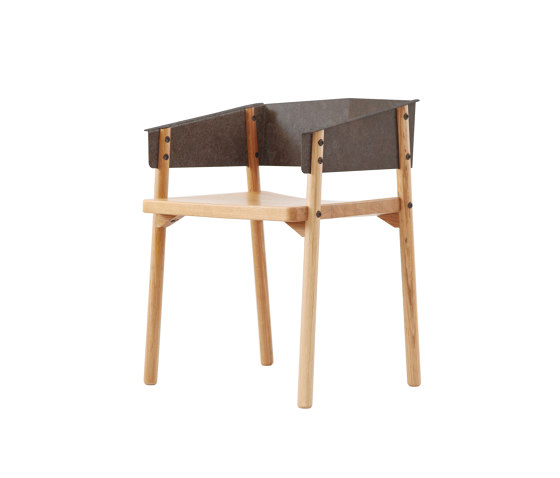 Note Chair - Rusted Steel Version | Sedie | Hyfen