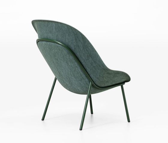 Nook PET Felt Lounge Chair | Poltrone | De Vorm