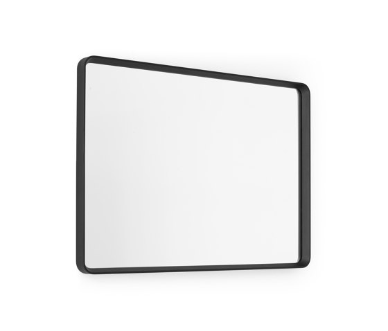 Norm Wall Mirror | Rectangular Black | Miroirs | Audo Copenhagen
