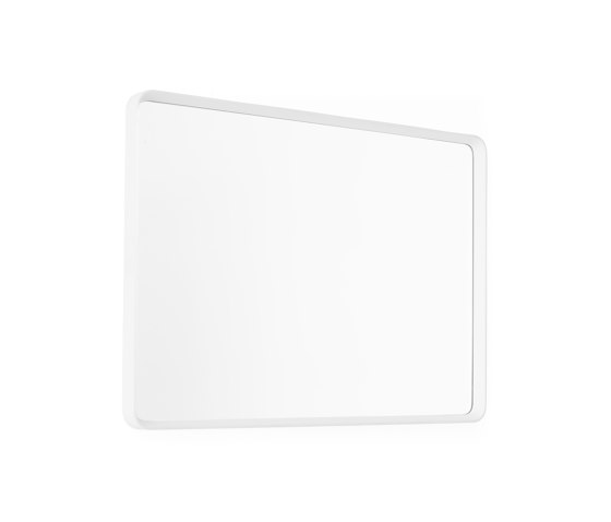 Norm Wall Mirror | Rectangular White | Spiegel | Audo Copenhagen