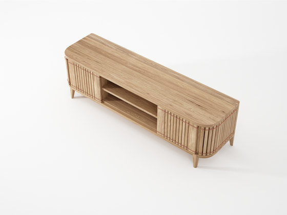 Koppar MEDIA CABINET WITH 2 DOORS AND REMOVABLE SHEL | Sideboards / Kommoden | Karpenter