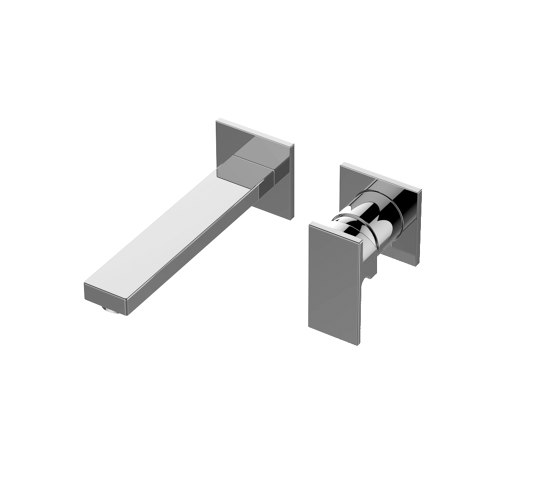 Incanto - Wall-mounted basin mixer with 19,1cm spout (Trim only) | Bath taps | Graff