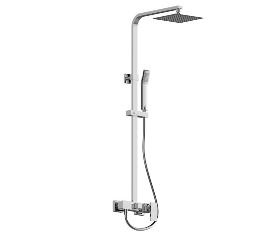 Incanto – Wall-mounted shower system with handshower and showerhead | Shower controls | Graff