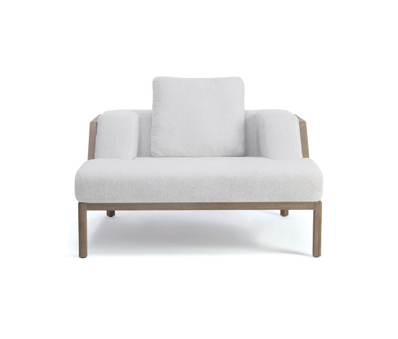 Grand Life Lounge armchair with cushion | Fauteuils | Ethimo