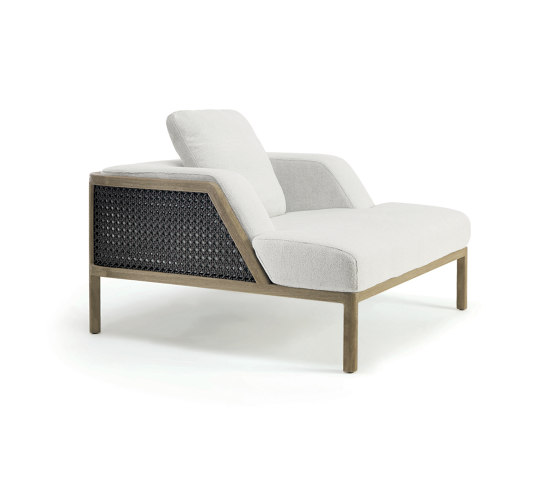 Grand Life Lounge armchair with cushion | Armchairs | Ethimo