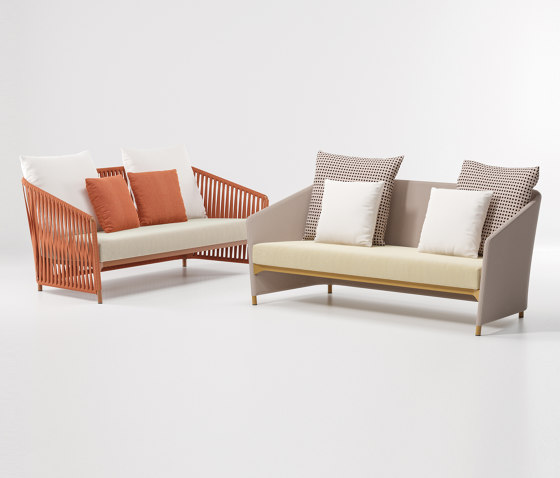 Bitta lounge 2-seater sofa | Canapés | KETTAL