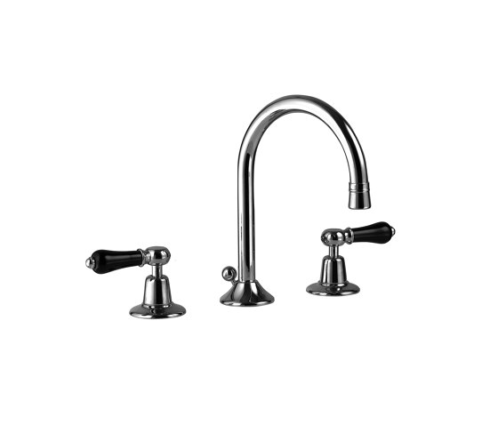 3-hole basin mixer with swan neck | Robinetterie pour lavabo | Kenny & Mason